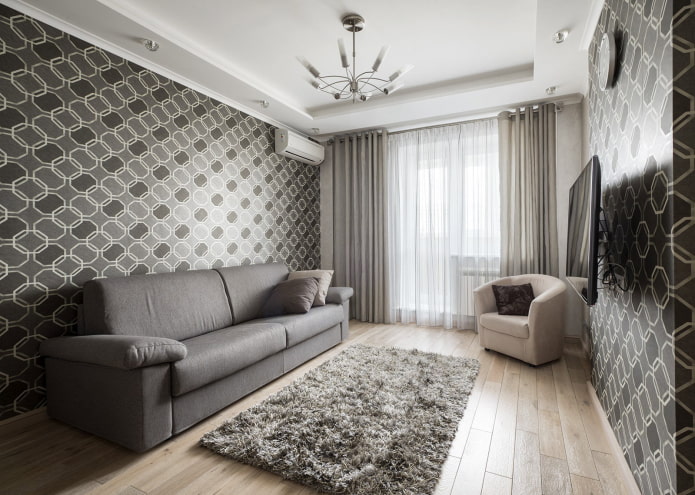 Textiles d'intérieur dans les tons gris