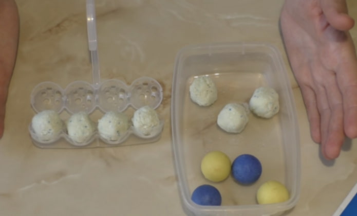 Boules de nettoyage WC