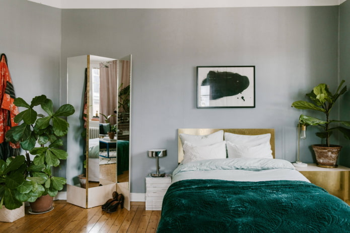 Paravent avec miroirs