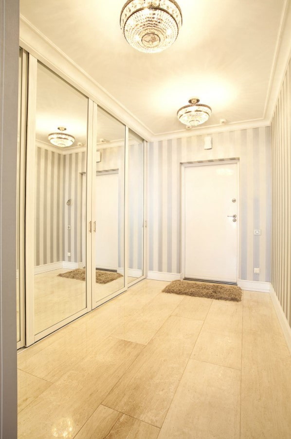 portes coulissantes miroir