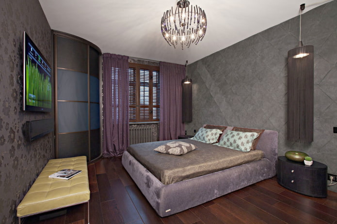 armoire dans la chambre à coucher