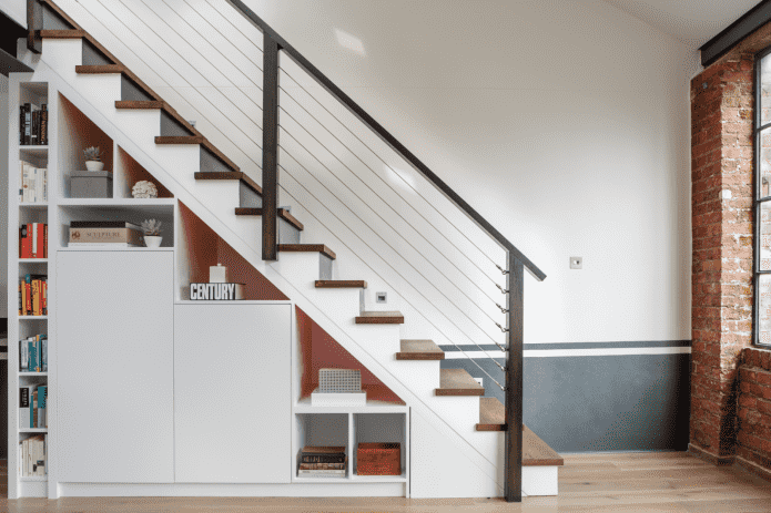 meuble combiné sous l'escalier
