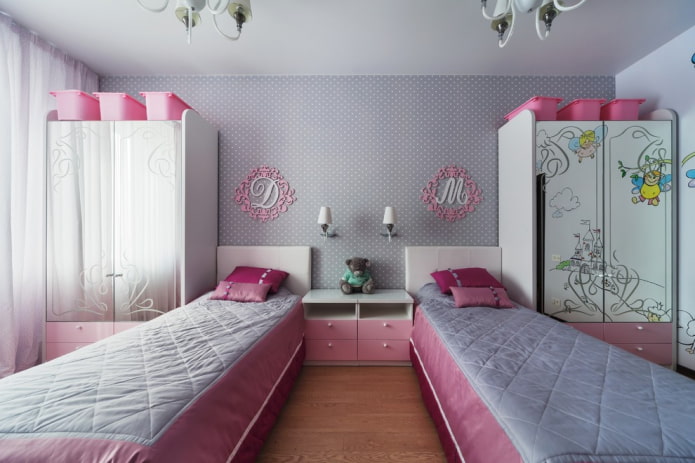 Armoire à l'intérieur de la chambre d'enfant