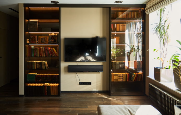 meuble dans le salon