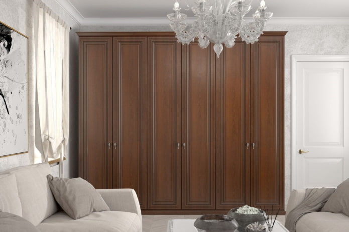 armoire à l'intérieur du hall