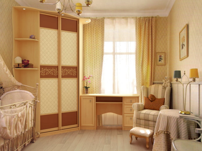 Armoire près d'une fenêtre à l'intérieur