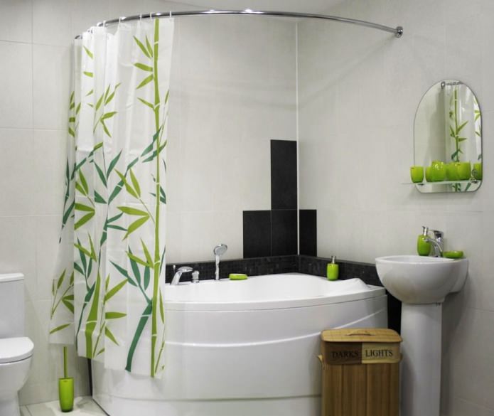 rideau de salle de bain
