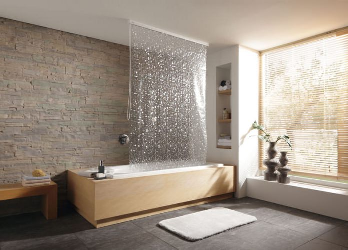 store enrouleur pour la salle de bain