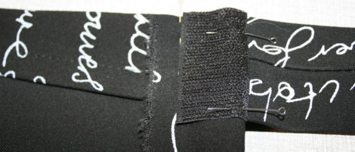 rideau avec velcro master class