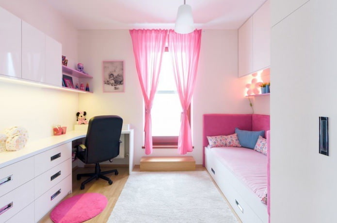 voile dans la chambre d'enfant