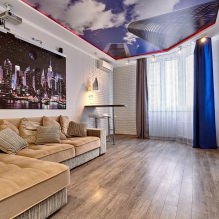 Rideaux pour le salon : 70 idées de photos élégantes pour l'intérieur-8