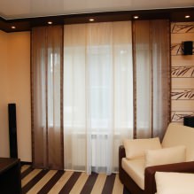Rideaux pour le salon : 70 idées de photos élégantes pour l'intérieur-10