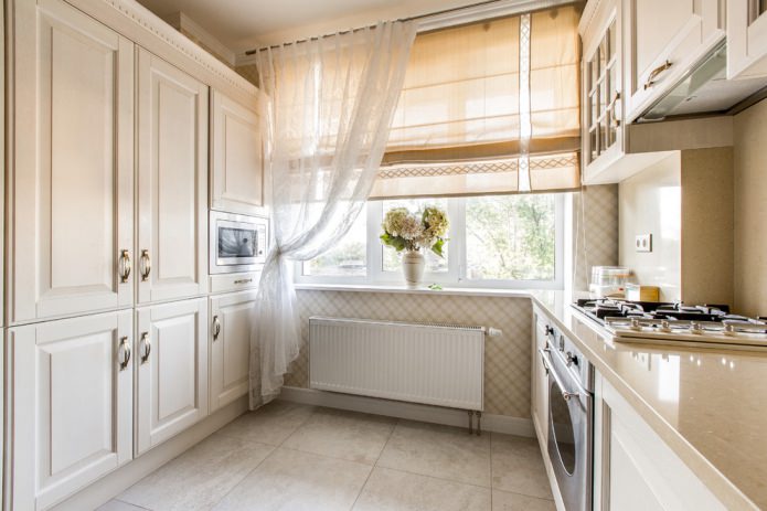 rideaux de cuisine