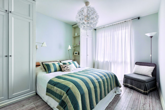 tulle pour une petite chambre