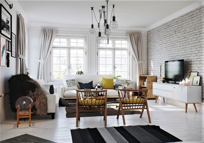 rideau en coton