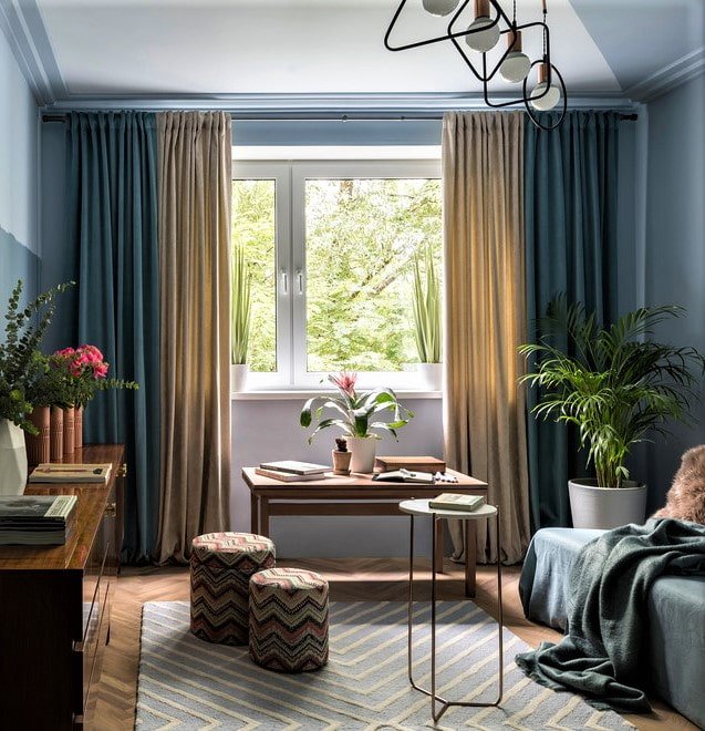 contrast curtain