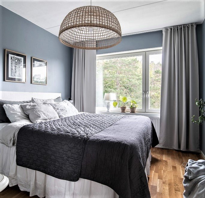 rideau pour la chambre