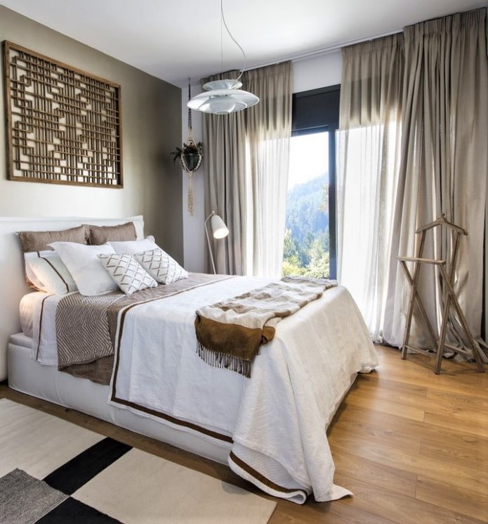 rideau pour la chambre