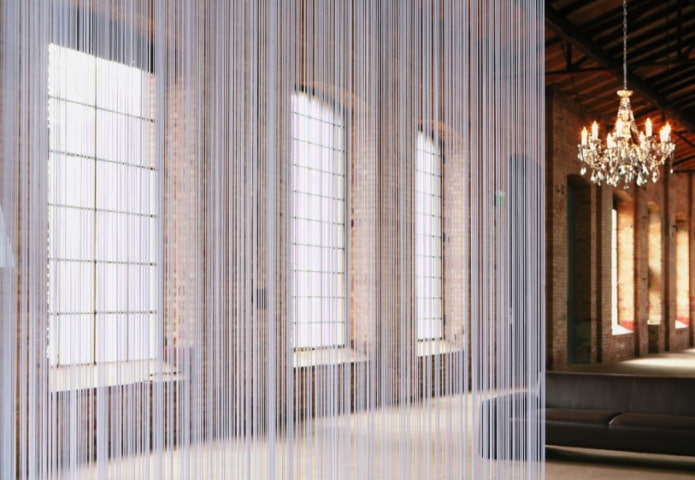Rideaux de style loft