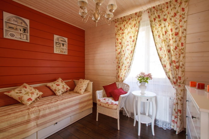 Chambre dans Style provençal à l'intérieur de la maison