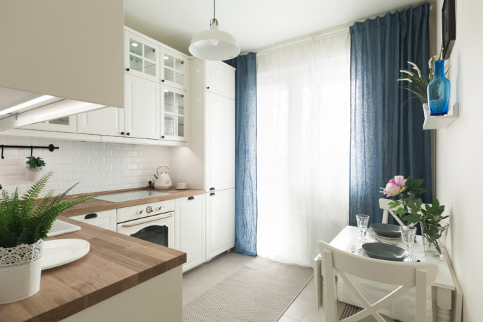 rideaux de cuisine