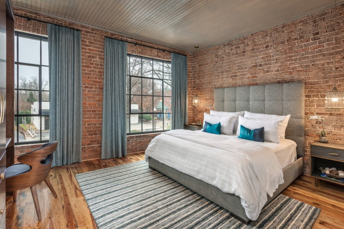 chambre style loft