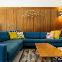 Comment utiliser un canapé bleu en intérieur ?-2