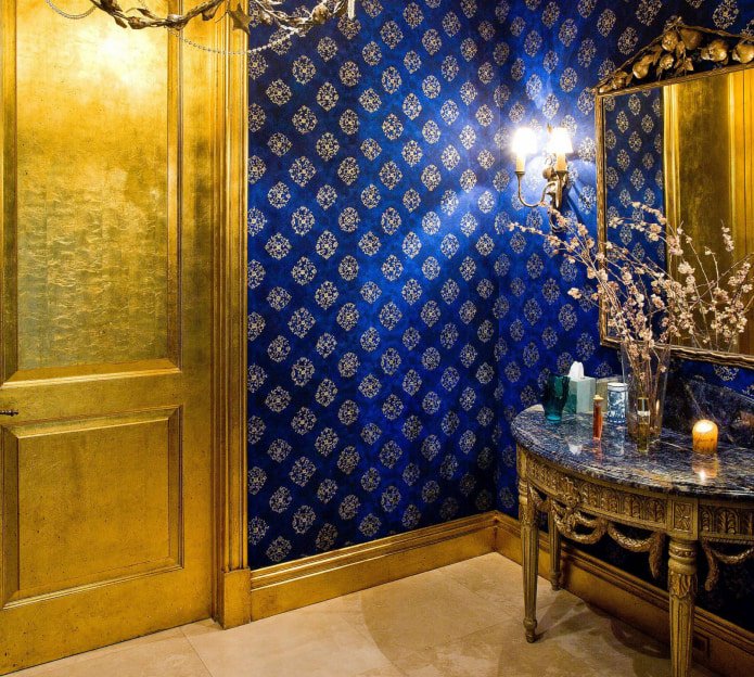 Bleu-or Intérieur