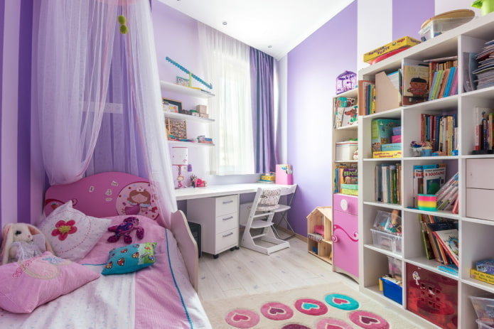 intérieur pour une fille