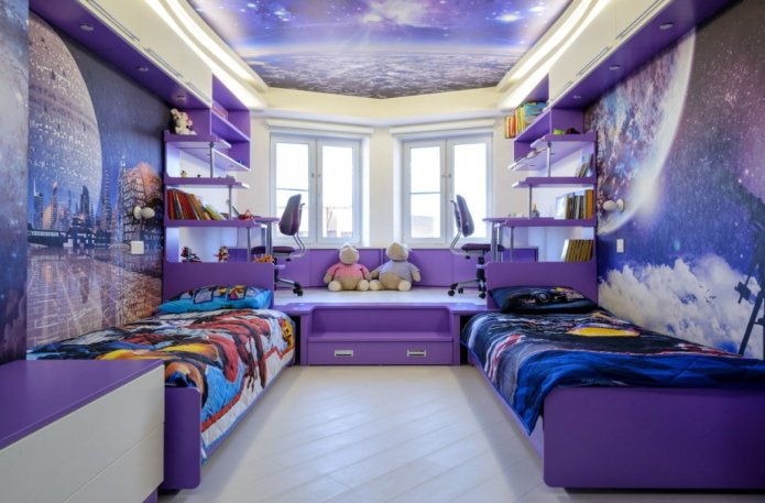 design original d'une chambre d'enfant