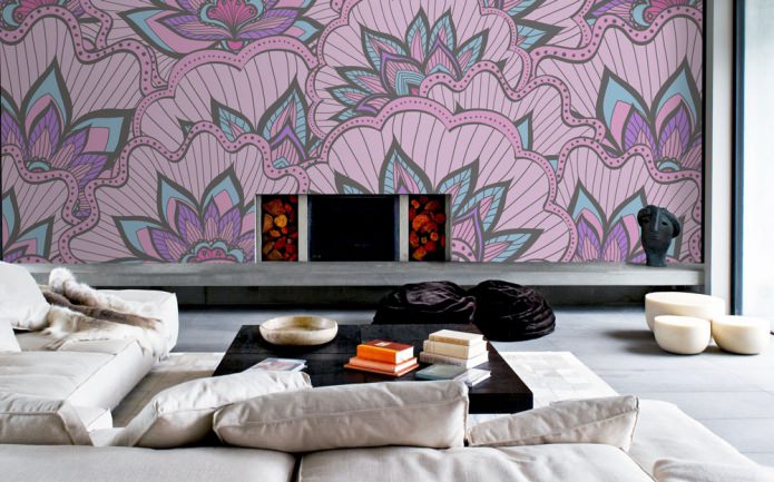 Papier peint de style moderne