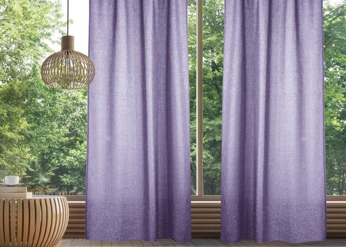 rideaux rogozhka lilas