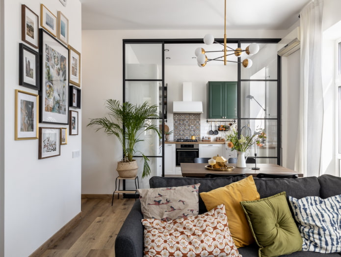 Accents à l'intérieur