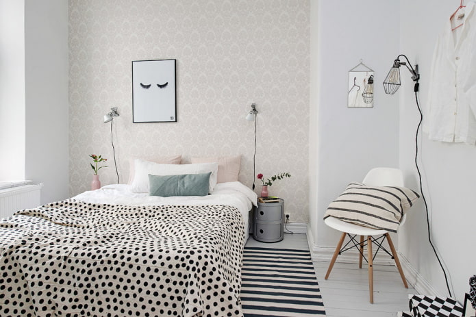 Papier peint dans la chambre