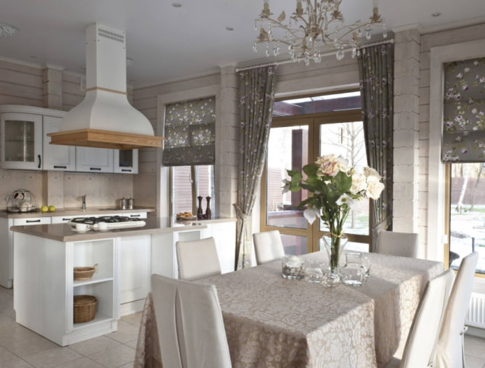 nappe pour une cuisine légère