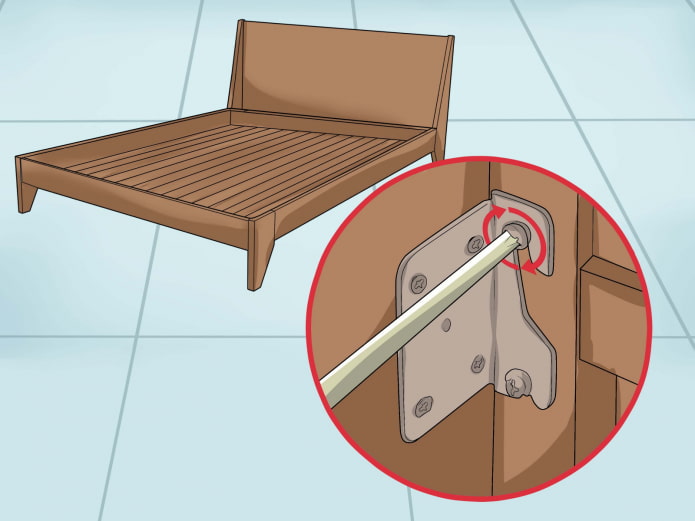 remove bed creaking