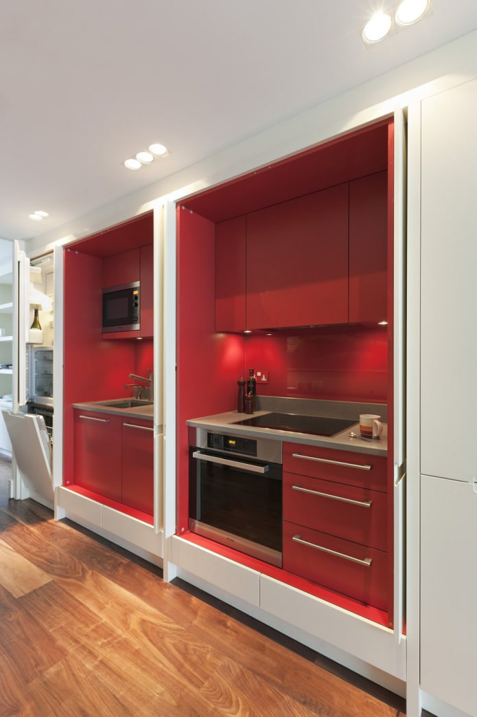 hidden bright kitchen