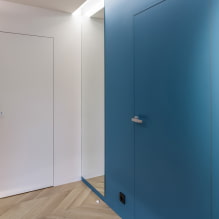 Portes cachées à l'intérieur (avantages et inconvénients, photos et design)-2