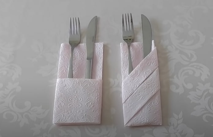 Serviette de poche