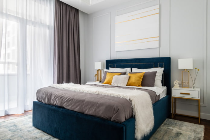 Rideaux assortis aux coussins