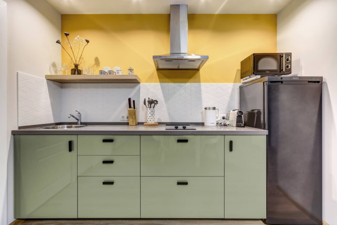 Cuisine aux tons doux