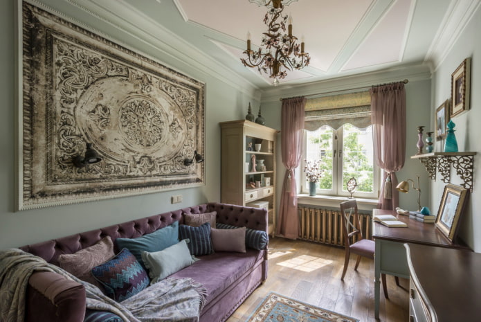 canapé dans un intérieur de style classique