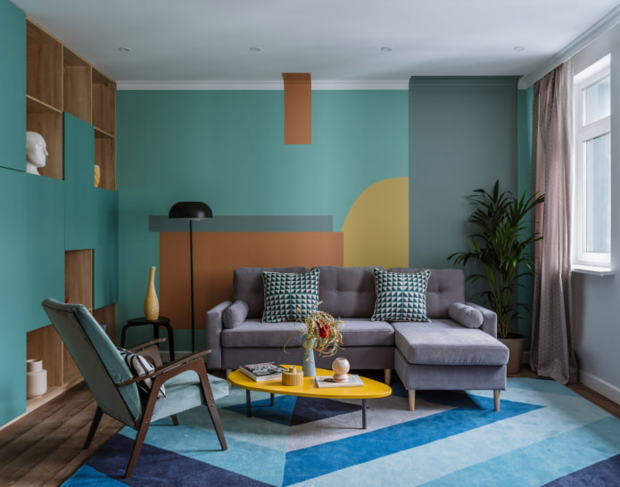 Fauteuil soviétique dans le salon