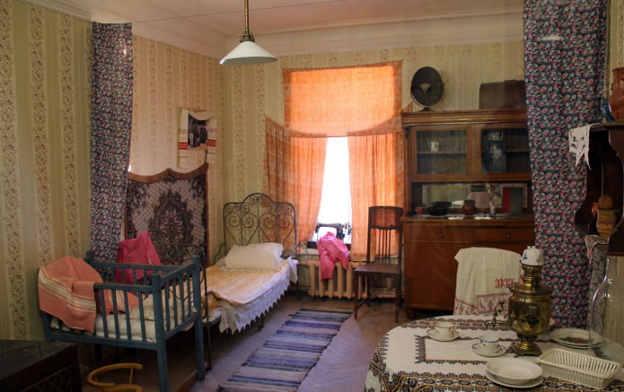 Appartement collectif de l'ère soviétique
