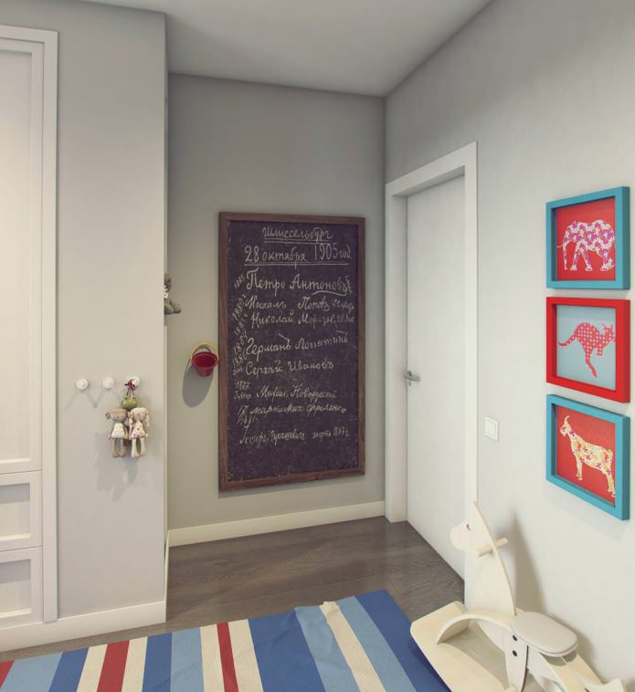 Aménagement d'une chambre d'enfant de 9,5 m².