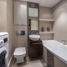 Intérieur de salle de bain dans un style moderne : 60 meilleures photos et idées de design-12