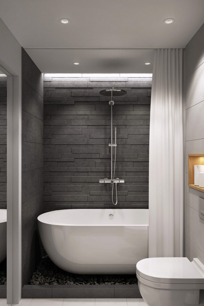 Salle de bain moderne design 4,7 m².