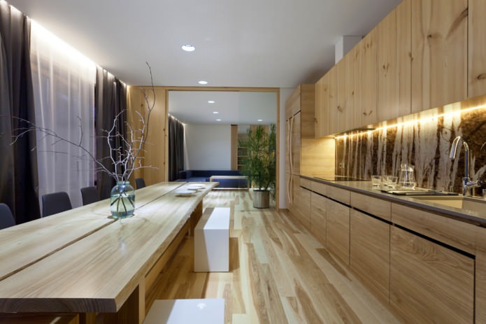 intérieur de cuisine éco-style