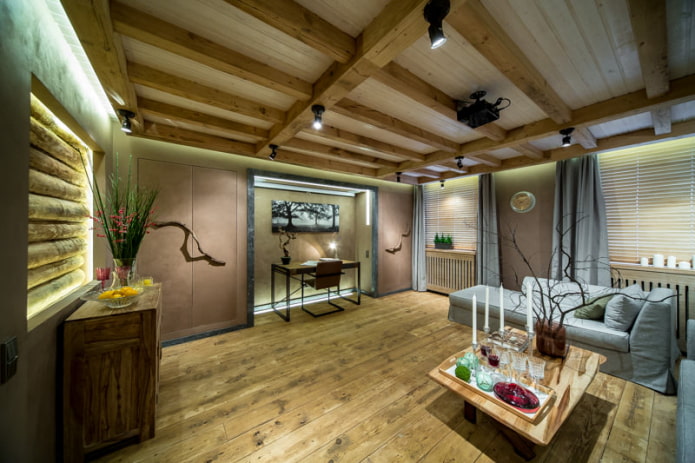 style écologique dans le salon