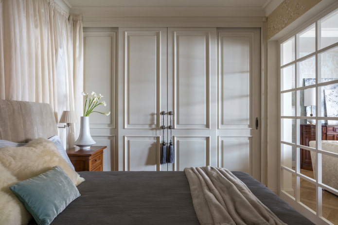 chambre dans le salon